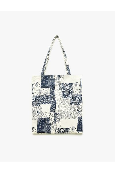 Koton Ethnic Patterned Tote Bag