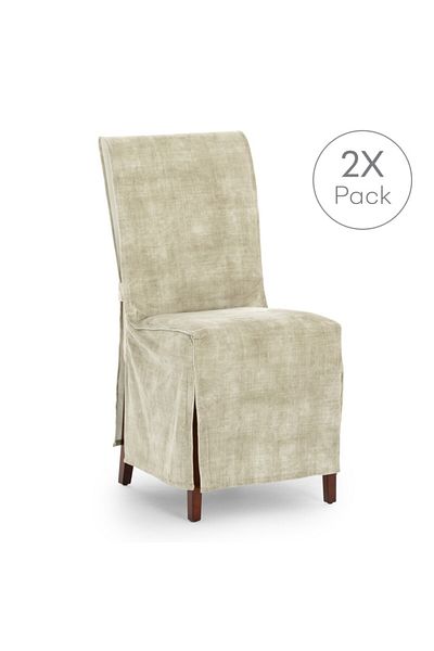 EYSA CONFECTIONES Set of 2 universal seat covers, Turin, C1 ecru