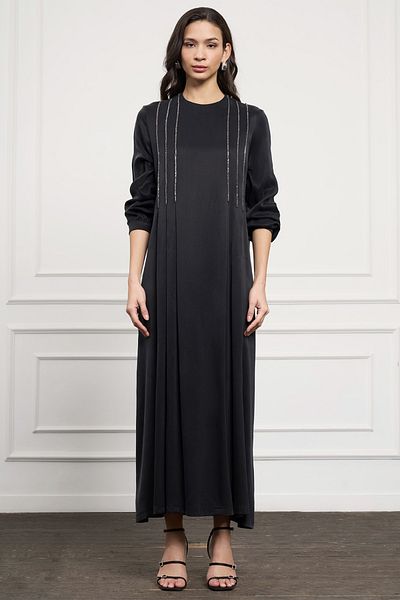 Nuss Processing Detail Dress 2056 Black