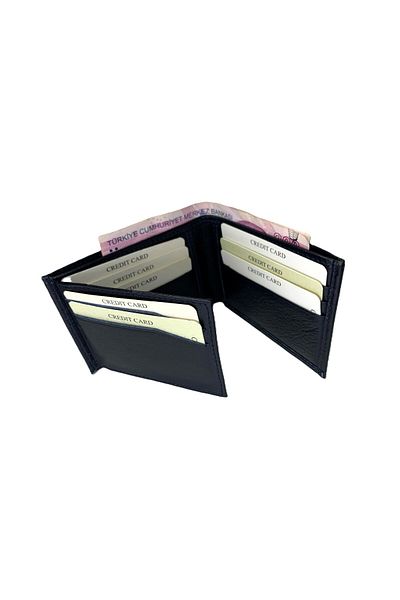 yavuz deri Genuine Leather Classic Wallet