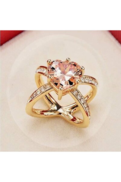 Prof Brown Diamond Jewelled Stainless Steel Scarf Ring - 0042