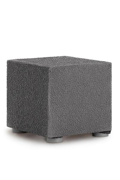 EYSA CONFECTIONES Bielastic PUF cover 40x40cm, Premium ROC, C/16 Anthracite grey