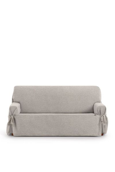 EYSA CONFECTIONES Universal 2-Seater Sofa Cover, Valeria, C/0 Beige/gray