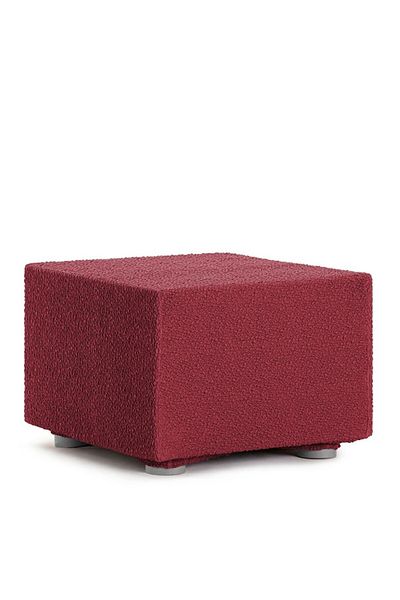 EYSA CONFECTIONES Husa bielastic PUF 60x60cm, Premium ROC, C/8 Bordo