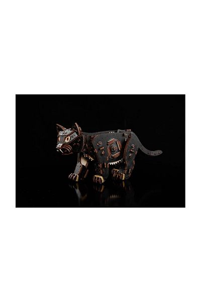 EWA 3D Puzzle, Black Cat, EWA, Wood, 236 Pieces