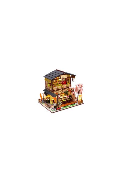 CUTEBEE Puzzle 3d, Book Nook Diy, Sushi Bar, , 205 Pieces