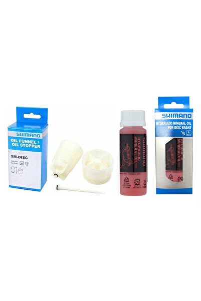 Shimano Hidrolik Mineral Yağ Seti Hunili 100ml