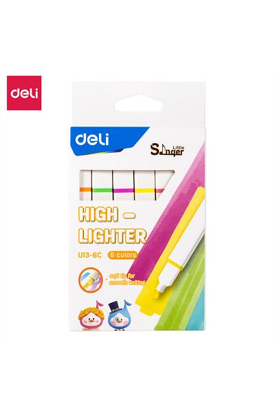 Deli Highlighter ASST. EU13-6C