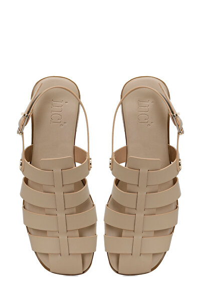 İnci INCI ASHA 5FX Krem Kadın Düz Sandalet