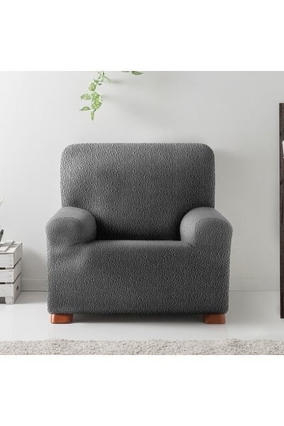 EYSA CONFECTIONES Armchair cover, Premium ROC, C/16 Anthracite Grey