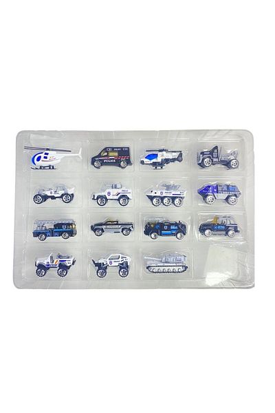 STEM 15-Piece Diecast Police Series Set