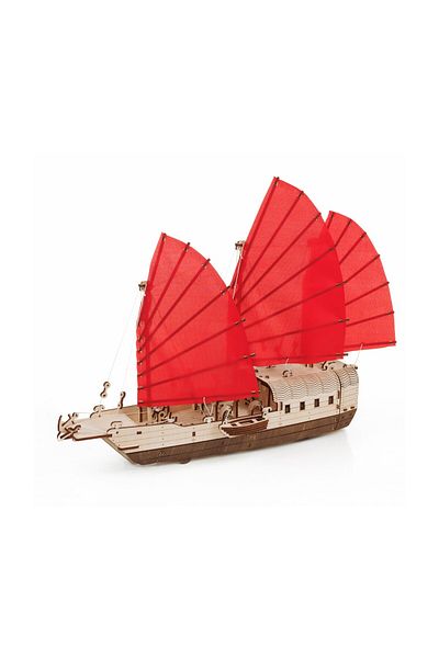 EWA 3D Puzzle, Djong Ship, EWA, Wood, 246 Pieces
