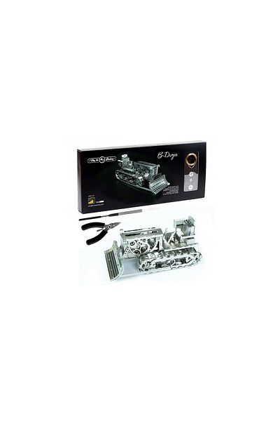 Time for Machine 3D Metal Mechanical Puzzle, B-Dozer, Time for Machine, 235 pieces