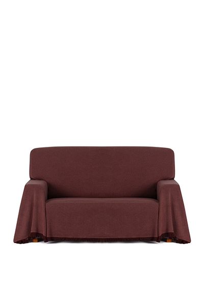 EYSA CONFECTIONES Pled universal din bumbac 180x260cm, Sugus, C8 Bordo