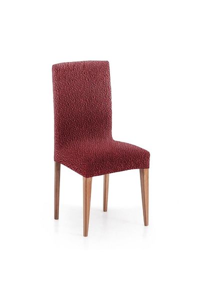 EYSA CONFECTIONES Set of 2 elastic chair covers 40-50cm (seat and backrest), Premium ROC, C/8 Bordeaux