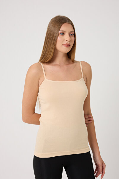 Clara Butik 3 Πακέτο Basic String Strap Tank Top