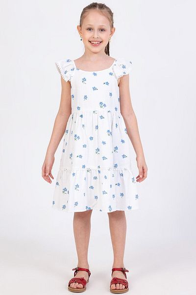 DPARİS Rochie pentru fetiță cu modele florale
