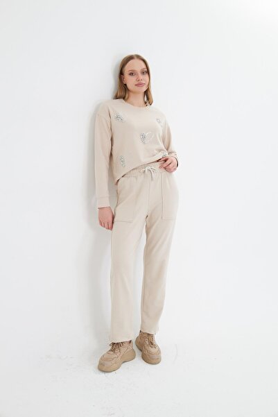 TIFFANY&TOMATO Düz Kesim İki İplik Eşofman Altı