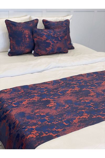 Lucien Home Bed Runner Throw Pillow Set