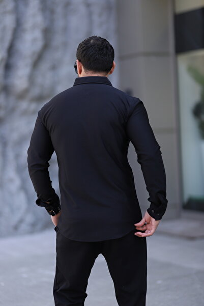 Klothy Чоловіча сорочка Slim Fit, що не мнеться, легко прасується, дихає 2479