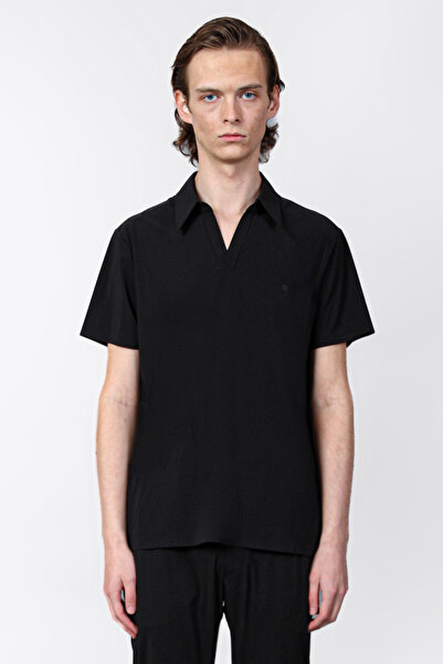 Isaora Ανδρικό μπλουζάκι με γιακά πόλο Stretch Regular Fit χωρίς κάλυψη ISR32010