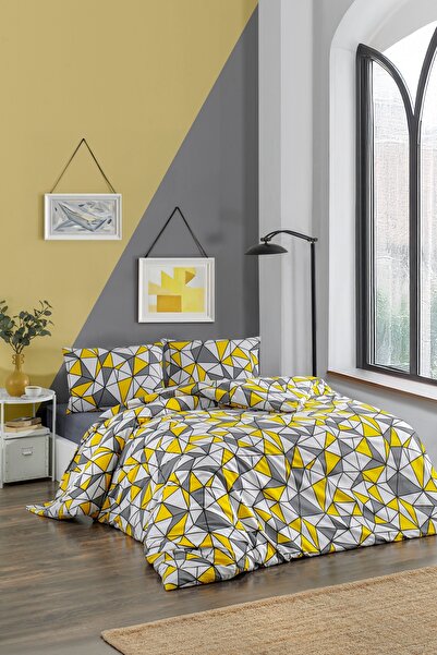 MARLA HOME Çift Kişilik Nevresim Takımı | Pamuklu | Lastikli Çarşaflı