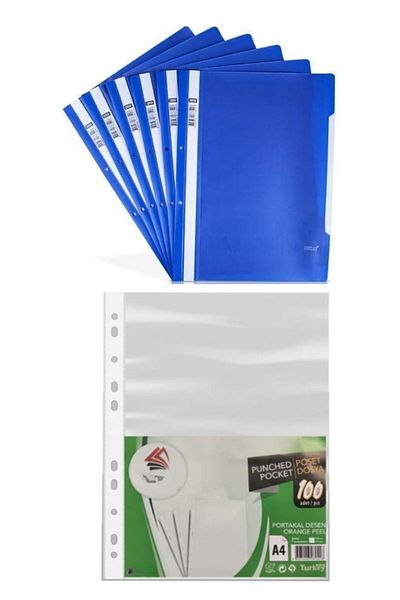 FİYPER Blue Wire File - 10 Bags of 100
