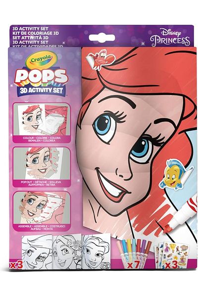 Crayola Pops Color & Activity Pets - Disney Princess