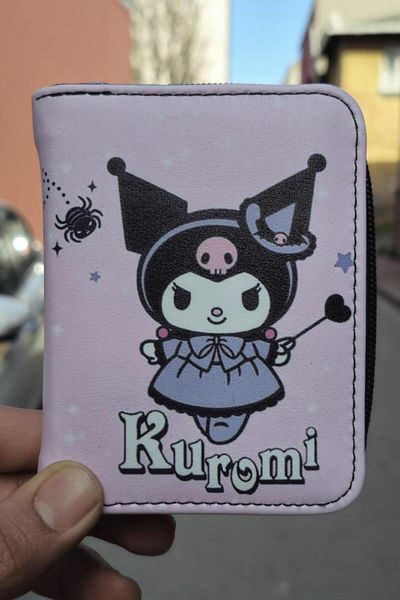 Köstebek Lilac Magician Kuromi Short Wallet