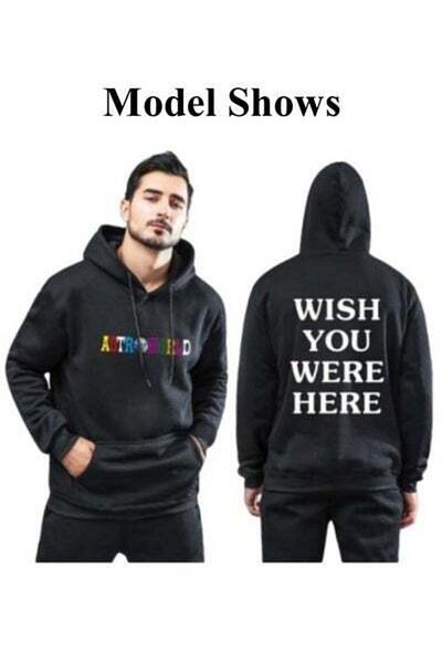 HALAMODO Unisex Hoodies Long-Sleeved Printed Tops Casual Sweatshirts Soft Sportswear Fashion Youth Pullovers