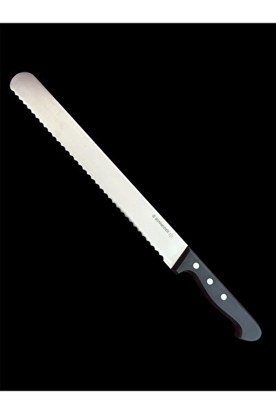 PASTRY PLANET سكين شنايدر للخبز بأسنان سميكة 31 سم (العلامة التجارية الألمانية)