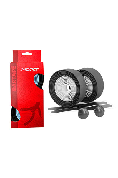 Impact Duo Bisiklet Gidon Sargı Bandı Siyah Beyaz Çift Renk