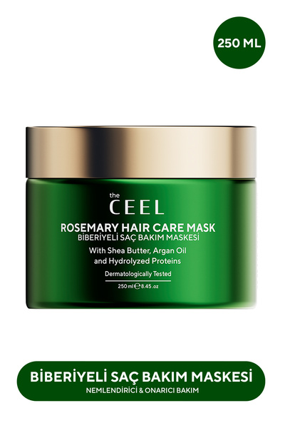 The Ceel Besleyici ve Onarmaya Yardımcı Biberiye Saç Bakım Maskesi Shea Yağı ...