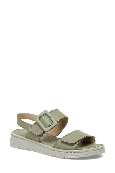 Polaris 5 Nokta 166245.Z5FX Yeşil Kadın Comfort Sandalet