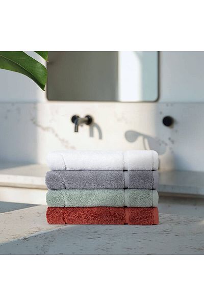 Homelux Foot bath towel, cotton, Home, 700 g, 50x70 cm, white