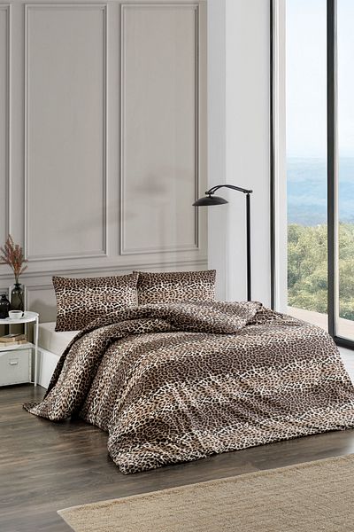 MARLA HOME Set cuvertură dublă |   Bumbac |   Cearșafuri elastice