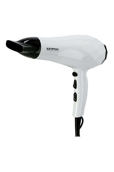 KRYPTON Powerful Hair Dryer With Cool Shot, 3 Heat & 2 Speed Settings, Concentrator, Travel-friendly