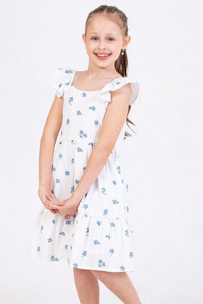 DPARİS Rochie pentru fetiță cu modele florale