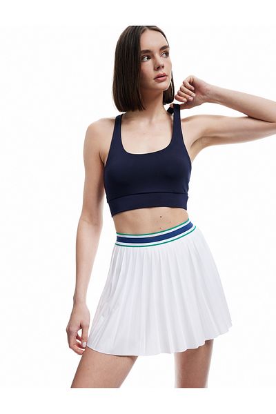 Koton U Neck Back Detailed Cross Strap Sports Bra