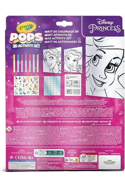 Crayola Pops Color & Activity Pets - Disney Princess