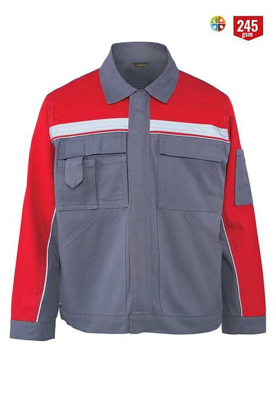 MyForm 05117 Costum Mont Master Gri / Roșu