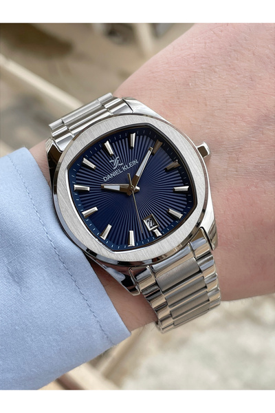 Daniel Klein Dikdörtgen Kasa Çelik Erkek Kol Saati