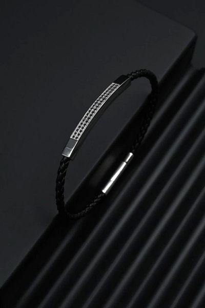 FERRO Silver Steel Men's Jewelry Frj10090-A