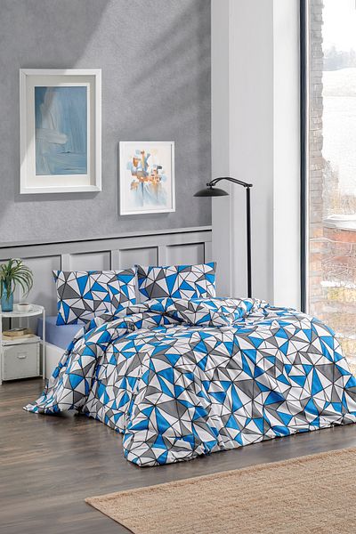 MARLA HOME Set cuvertură dublă |   Bumbac |   Cearșafuri elastice