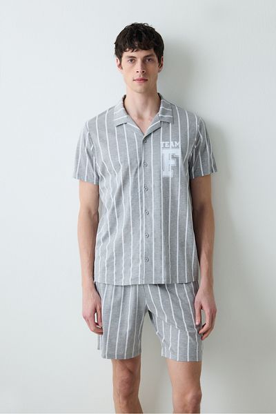 Penti Team Grey Shorts Pyjama-Set