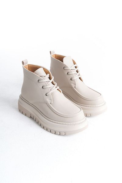 EMOYRA Kiley Women's Daily Matte Beige Boots