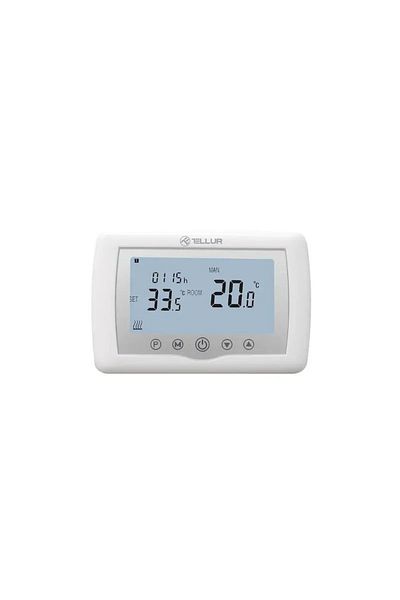 TELLUR Termostat Smart Tellur TLL331151 WiFi Centrala Gaz Universal White