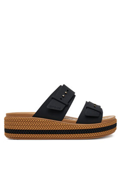 Crocs Brooklyn Woven Buckle Men's Slippers 209978-001