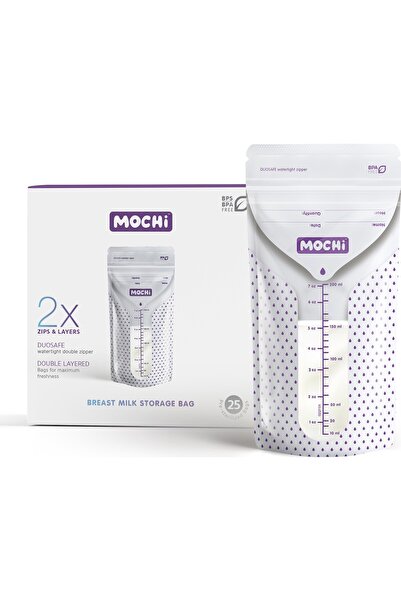 Mochi Breast Milk Storage Bag 25 Pieces