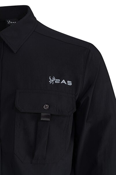 2AS Gear Erkek Gömlek Siyah